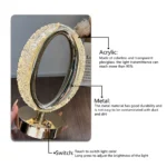 Oval Shaped Rechargeable Lamp