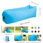 Air Inflatable Travel Lazy Sofa Bed