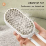 Electric Pet Brush With Spray