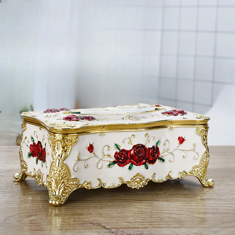 European Luxury Tissue Box