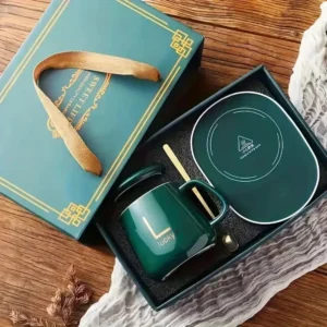 Porcelain Heat Mug With USB