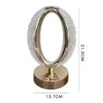 Oval Shaped Rechargeable Lamp