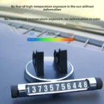 Car Phone Holder with Number Plate