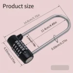 U Shape Password Padlock
