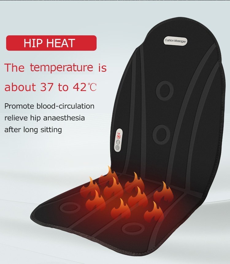 2 In 1 Seat Back Cushion Massager