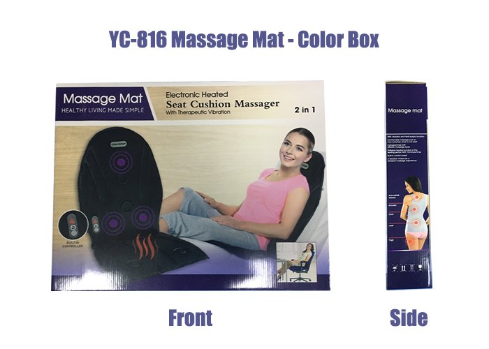 2 In 1 Seat Back Cushion Massager