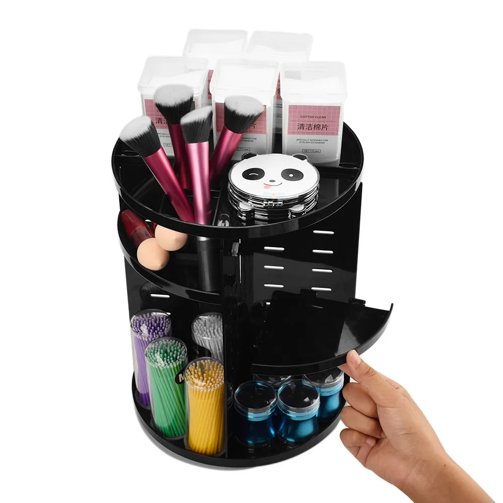 360 Degree Rotating Makeup Organizer
