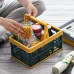 Plastic Foldable Storage Basket