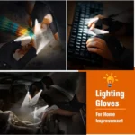 2Pcs LED Flashlight Gloves
