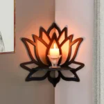 Wooden Lotus Shelf