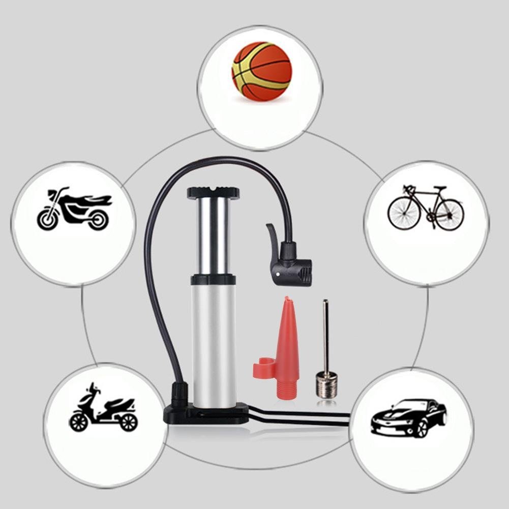 Portable Foot Air Pump With Meter