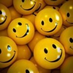 Rubber Smiley Face Ball