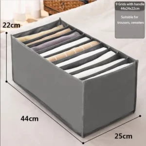 9 Grid Cloth Box Organizer