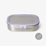 Steel Lunch Box Purple Small