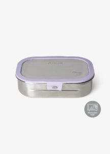 Steel Lunch Box Purple Small