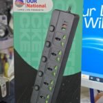 5 Way Power Extention Wire Cord S9005USB