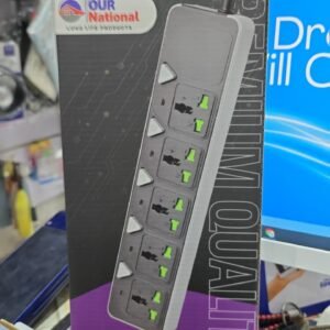 5Way Extention Cord with 6 Months Warranty