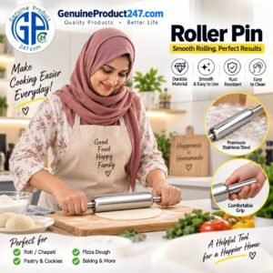 Stainless Steel Rotti Roller Pin