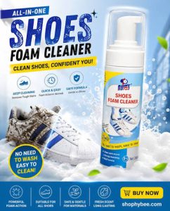 White Shoe Foam Cleaner
