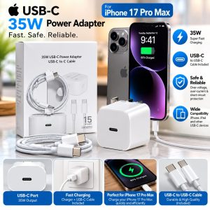 35W USBC Charger With Cable